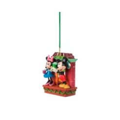 Mickey And Minnie Festive Hanging Ornament 7 Mickey And Minnie Festive Hanging Ornament -Disney 465062872178 1