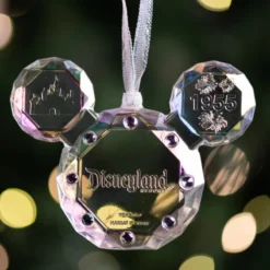 Mickey Mouse Icon Faceted Ornament, Disneyland 5 Mickey Mouse Icon Faceted Ornament, Disneyland -Disney 465063292418 1