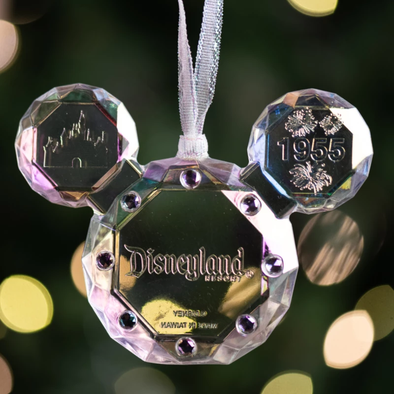 Mickey Mouse Icon Faceted Ornament, Disneyland 4 Mickey Mouse Icon Faceted Ornament, Disneyland - Image 2