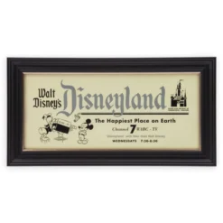 Walt Disney's Disneyland Framed Art - Disney100