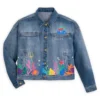 Disney Store The Little Mermaid Denim Jacket For Women, Live Action Film -Disney 5103052750150M