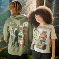 Star Wars: Return Of The Jedi 40th Anniversary Fleece Sweatshirt For Adults -Disney 5201048780247M 2