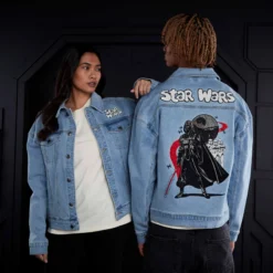 Darth Vader And Stormtroopers Star Wars Meets The '90s Denim Jacket For Adults -Disney 5202052750004M 2