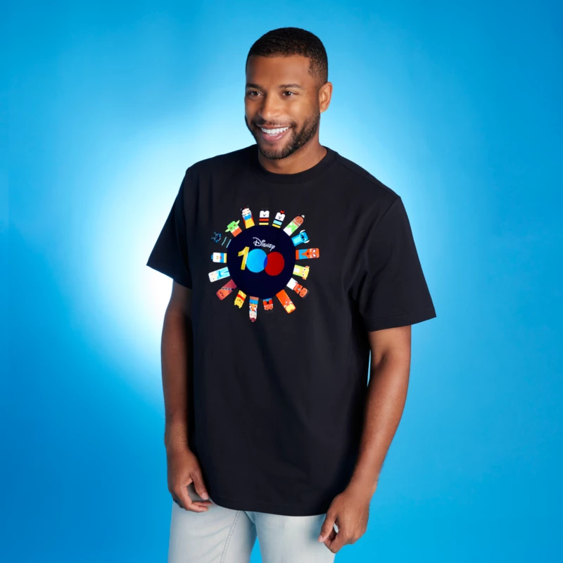 Disney100 Unified Characters T-Shirt For Adults 4 Disney100 Unified Characters T-Shirt For Adults - Image 2