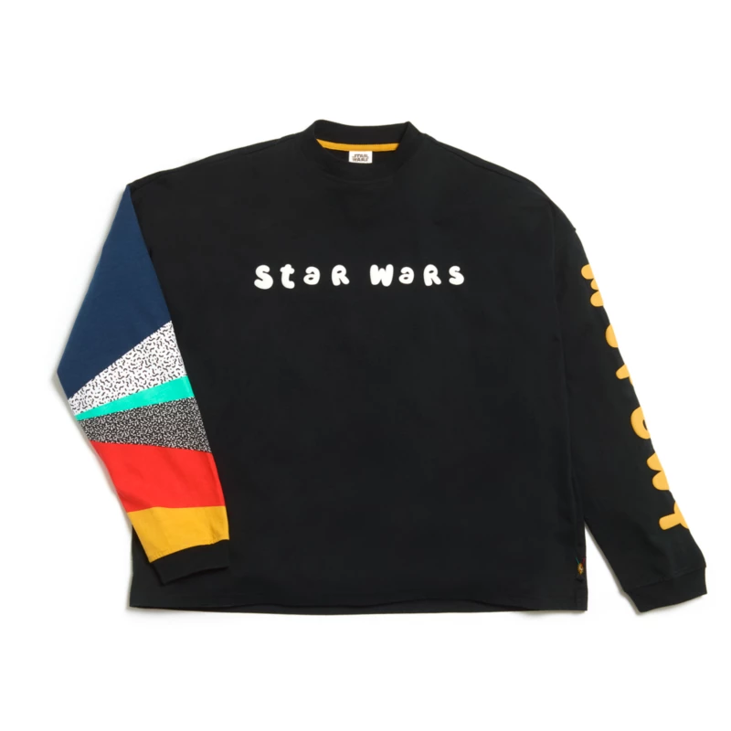 Star Wars Meets The '90s Long Sleeve Top For Adults 3 Star Wars Meets The '90s Long Sleeve Top For Adults