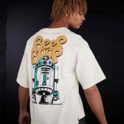 R2-D2 Star Wars Meets The '90s T-Shirt For Adults, Star Wars -Disney 5205049490047M 3