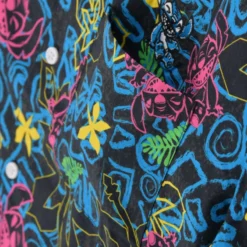 Stitch Neon Summer Shirt For Adults, Lilo & Stitch 9 Stitch Neon Summer Shirt For Adults, Lilo & Stitch -Disney 5205052670039M 2
